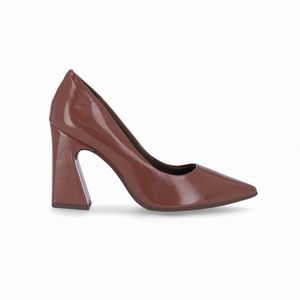 Scarpin Silvana Salto Alto Pinhao