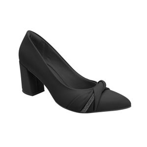 Scarpin Luiza Salto Alto Preto