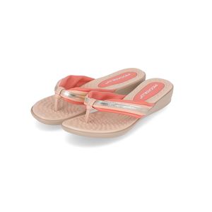 Chinelo Camila Rasteira Coral
