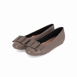 PICCADILLY MAXI - Sapato Michele Salto Baixo Taupe