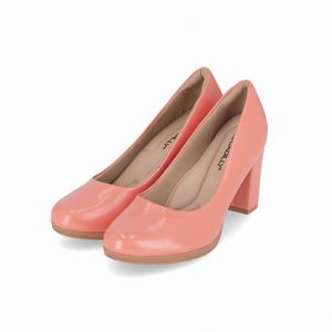 Scarpin Deise Salto Alto Coral