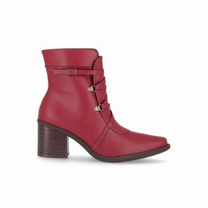 Bota Giordana Cano Médio Salto Alto Ruby