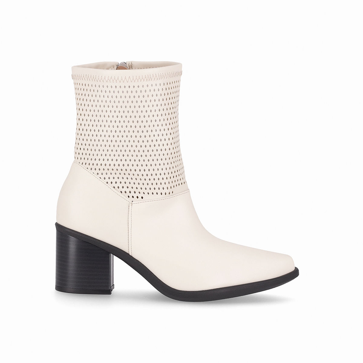 Elita woven cap toe bootie best sale