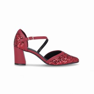 Scarpin Luiza Salto Alto Vermelho