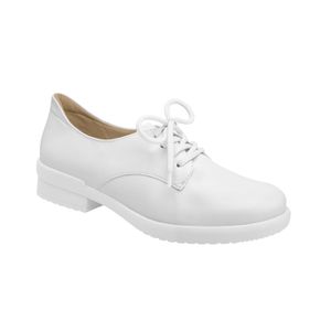 Sapato Marinha Salto Médio Branco