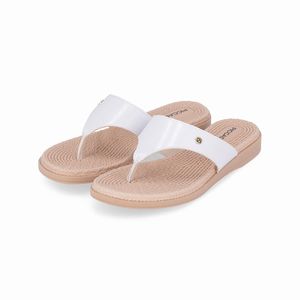 Chinelo Adla Branco Neve