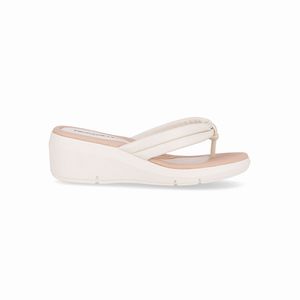 Chinelo Cecilia Anabela Médio Off White