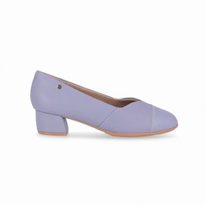 Sapato Sara Salto Médio Quartzo Azul