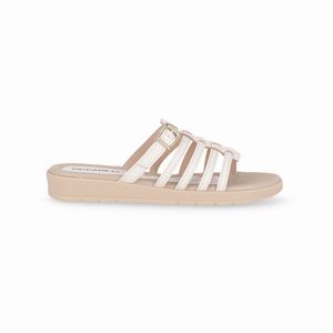 Tamanco Rejane Rasteira Off White