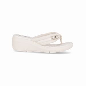Chinelo Cecilia Anabela Médio Off White