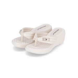 Chinelo Cecilia Anabela Médio Off White