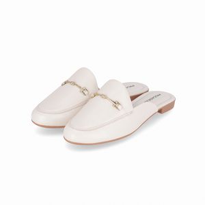 Mule Antonela Salto Baixo Off White