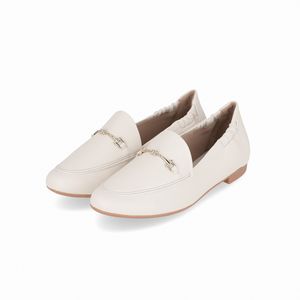 Loafer Antonela Salto Baixo Off White