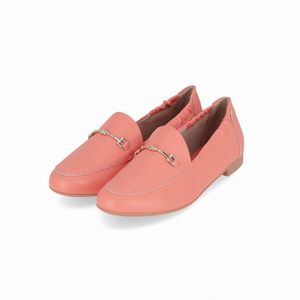 Loafer Antonela Salto Baixo Coral