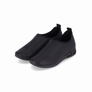 Tênis SoftStep Adri Anabela Baixo Preto