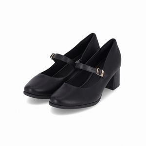 Sapato Boneca Danubia Salto Médio Preto