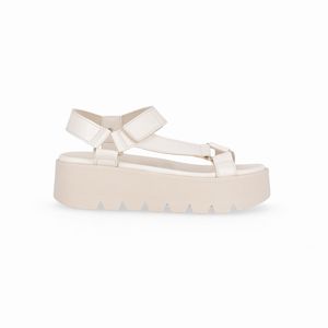 Sandália Cati Anabela Off White