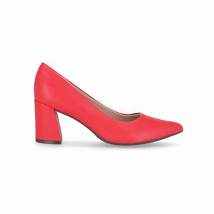 Scarpin Luiza Salto Alto Vermelho