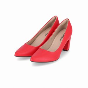 Scarpin Luiza Salto Alto Vermelho