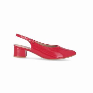 Sapato Slingback Taci Salto Médio Hibisco