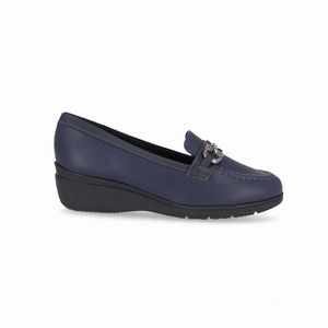 PICCADILLY MAXI - Sapato Loafer Beth Anabela Navy