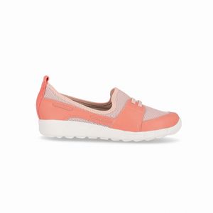 Tênis Slip On Fabi Rosê com Coral