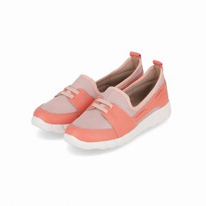 Tênis Slip On Fabi Rosê com Coral