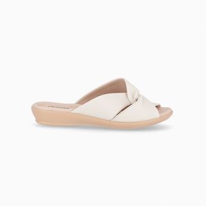 Tamanco Camila Rasteira Off White