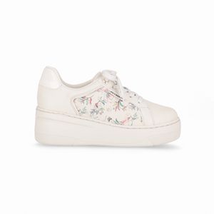 Tênis Morgana Off White com Ouro