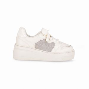 Tênis Morgana Off White com Champagne