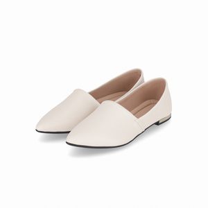 Sapatilha Ana Salto Baixo Off White