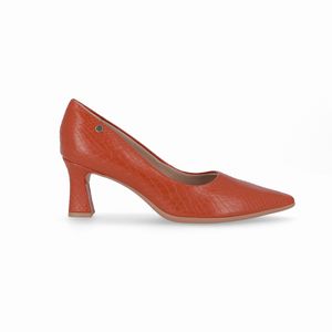Scarpin Irene Salto Alto Caramelo