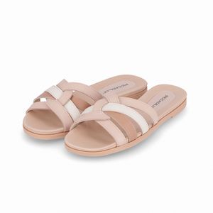 Rasteirinha Mari Rose com Off White