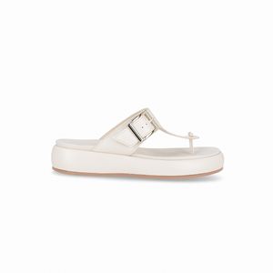 Chinelo Sol Anabela Off White