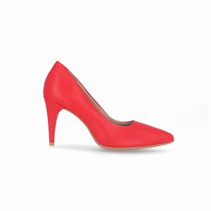 Scarpin Silvana Salto Alto Vermelho