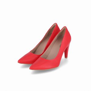 Scarpin Silvana Salto Alto Vermelho