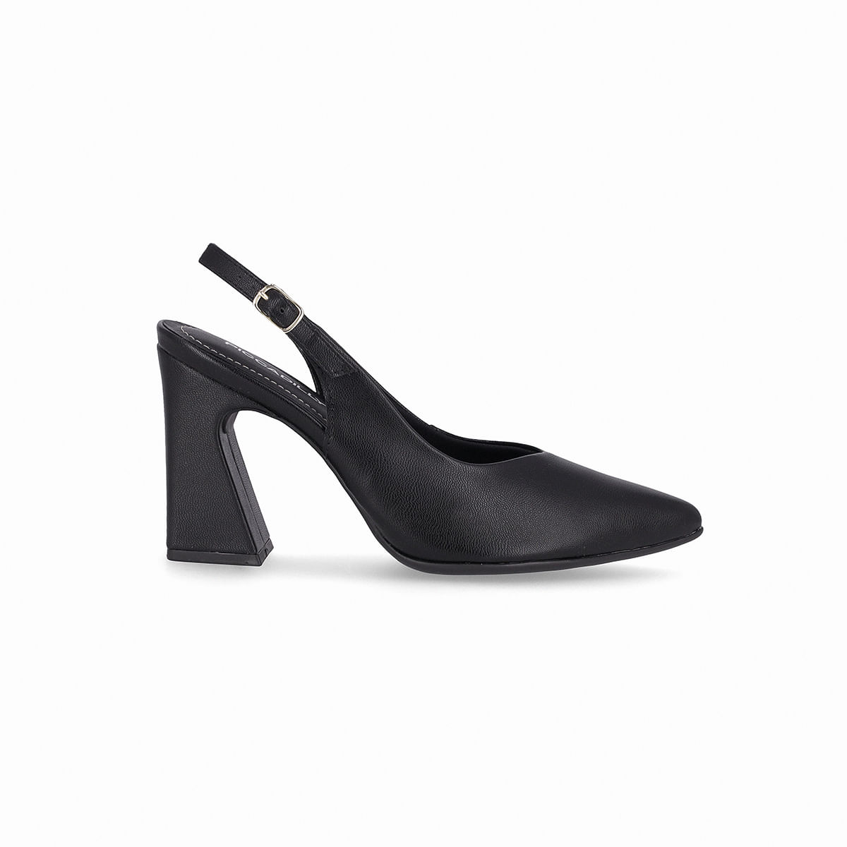 Sling Back Silvana Salto Alto Preto - PICCADILLY