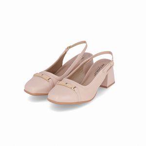 PICCADILLY MAXI – Sapato Estela Salto Médio Rosê