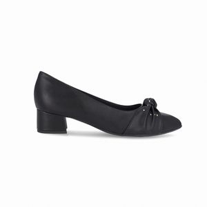 Scarpin Taci Salto Médio Preto
