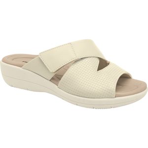 Tamanco Fascite Anabela Off White