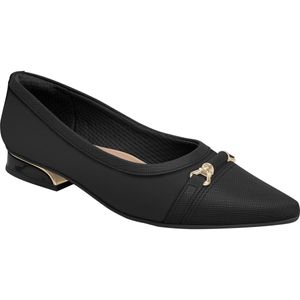 PICCADILLY MAXI - Sapato Silvia Salto Baixo Preto