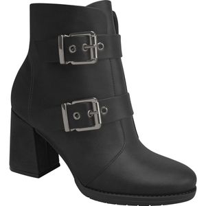 Bota Elisete Cano Curto Preto