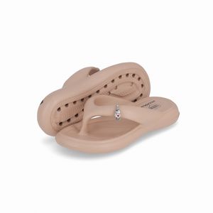 Chinelo Marshmallow Ursinhos Carinhosos  Nude Claro