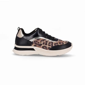 Tênis Energy Anabela Animal Print