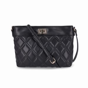 Bolsa Tiracolo Pequena Doris Preto