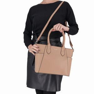 Bolsa Tote Grande Silvia  Nude