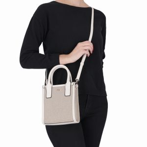 Bolsa Isis Crossbody Pequena Off White