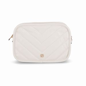 Bolsa Eloisa Crossbody Pequena Off White