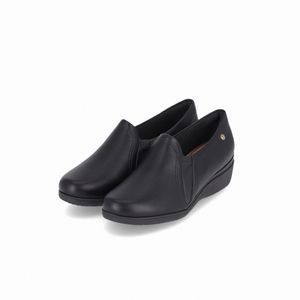 PICCADILLY MAXI - Sapato Beth Anabela Médio Preto