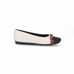 PICCADILLY MAXI - Sapatilha Michele Salto Baixo Off White